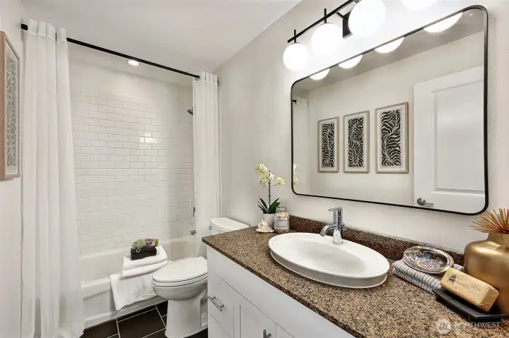 Hall bathroom