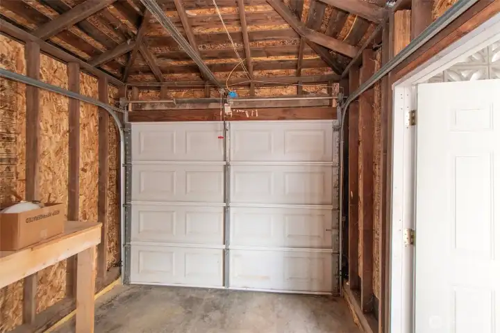 Inside Garage