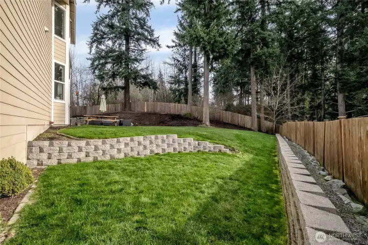 Enjoy breathtaking sunsets from your own backyard, creating a serene end to each day. A truly special setting.