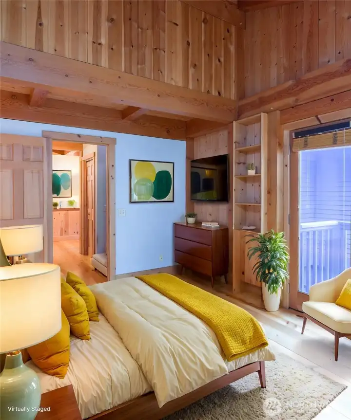 Virtually staged photo.