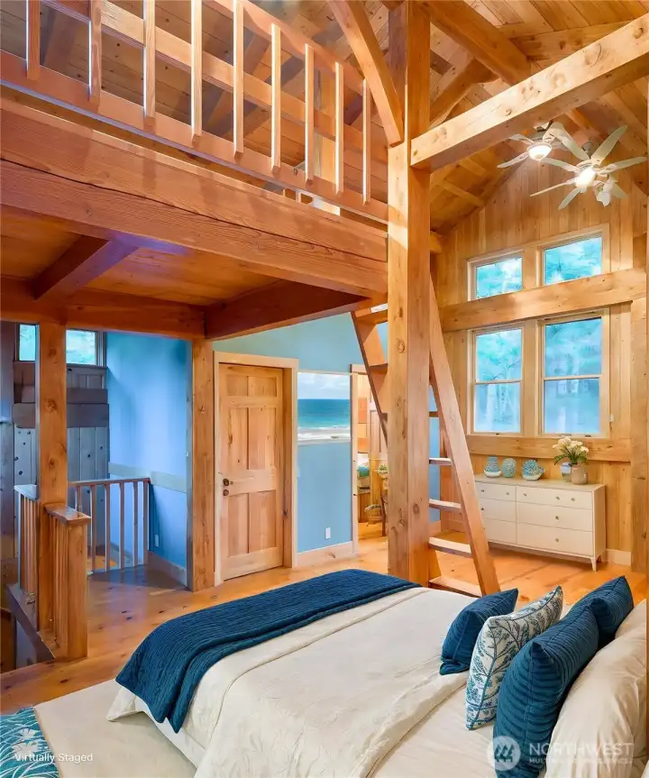 Virtually staged photo.