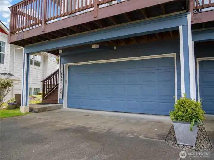 This home has an individual 2 car garage with room for a lot of your toys and tools.