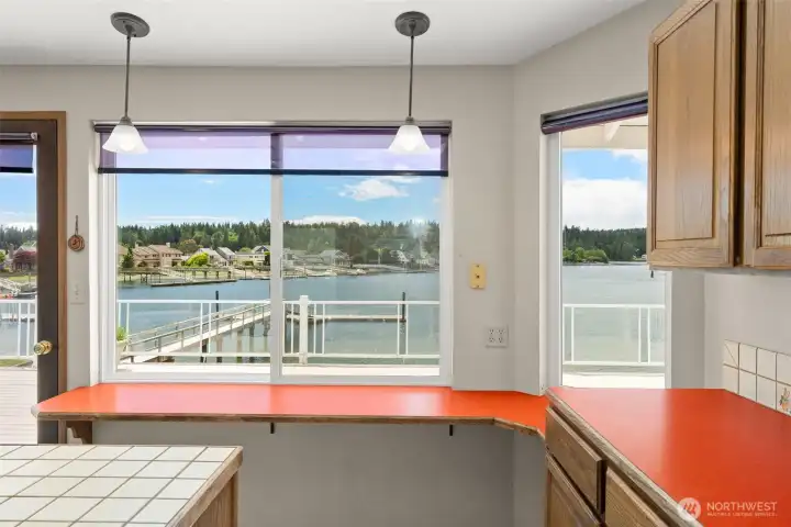 Breakfast bar view Breakfast bar view