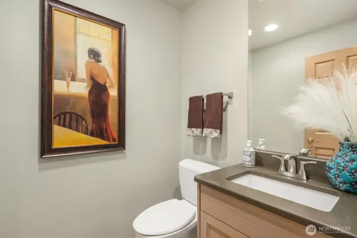 Half Bath on the Main level~