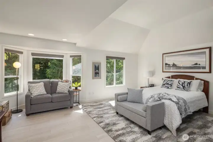 Primary Suite on the Upper level~