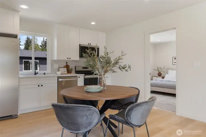 Eating Space in Kitchen