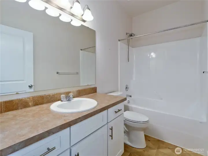 3rd Full bath on lower level