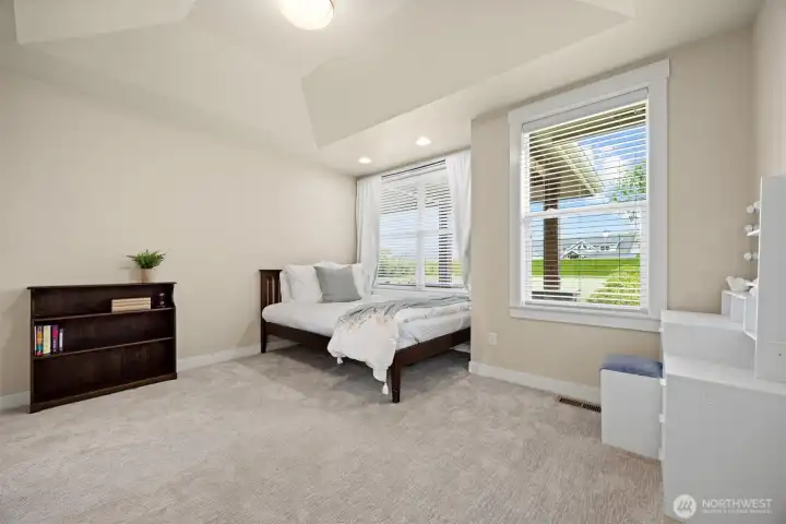 Bedroom #2 faces Mount Baker