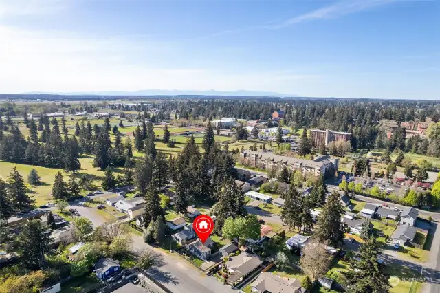 Enjoy excellent walkability to Pacific Lutheran University in this wonderful mature neighborhood.