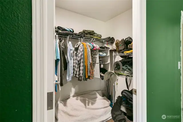 Large closet in primary