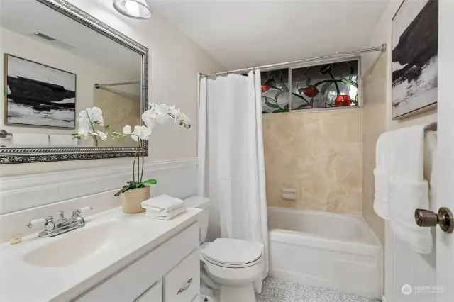 Upstairs shared bathroom