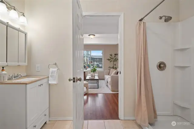 Downstairs shared Bathroom