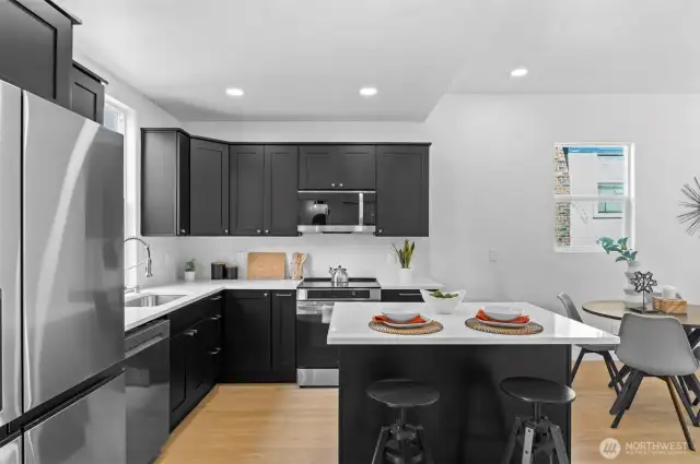 all new kitchen