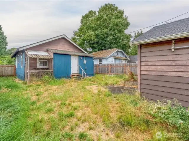 Fenced Back Yard