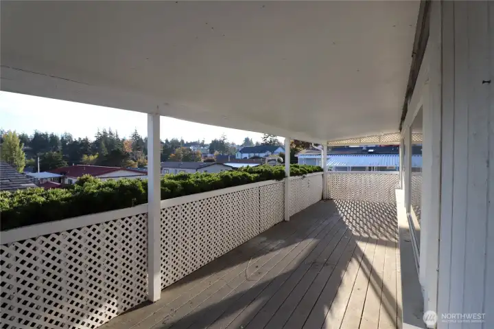 Back deck