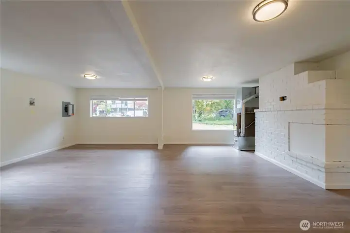 Lot's of natural light.