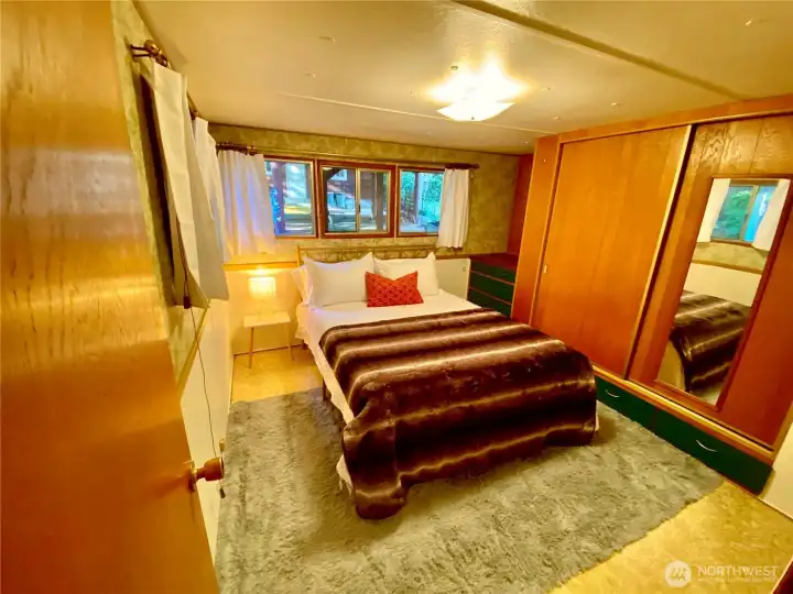 Primary bedroom with dressing table