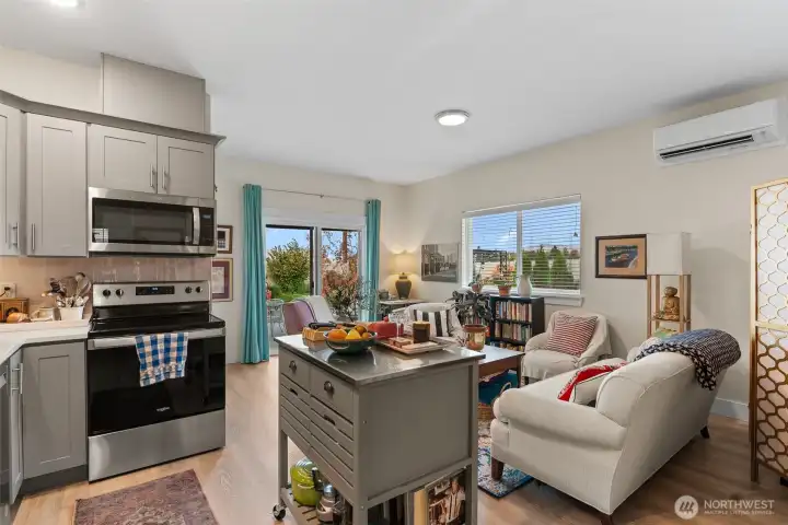 Living/Kitchen in apartment