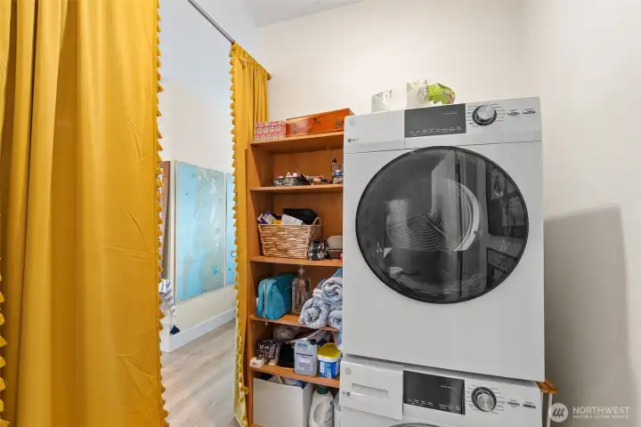 Laundry in apartment
