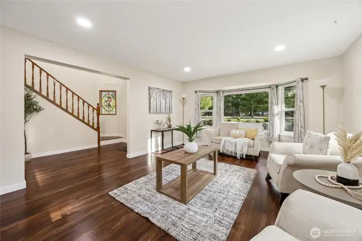 Natural light and beautiful setting