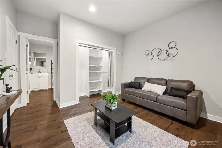 Guest room comes with additional room