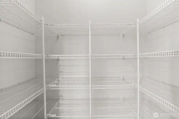 Walk in pantry.