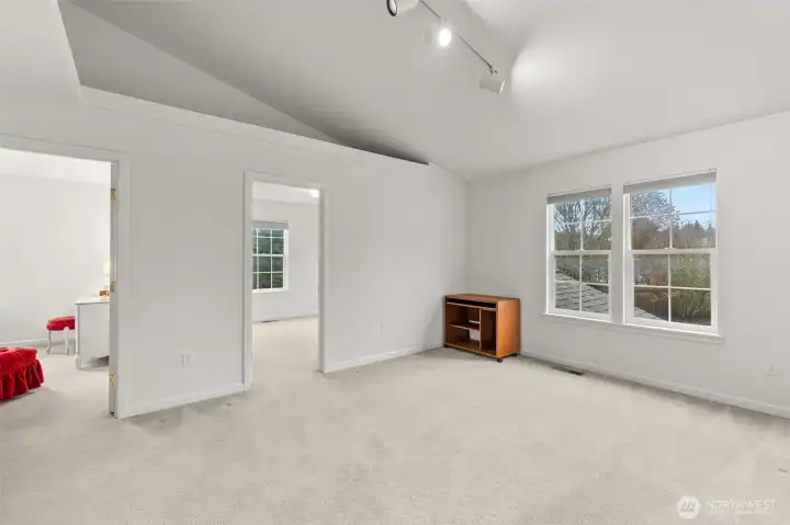 Bonus room leading in to two other rooms