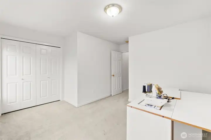 Large walk in closet/office off of BR's 2 & 3.