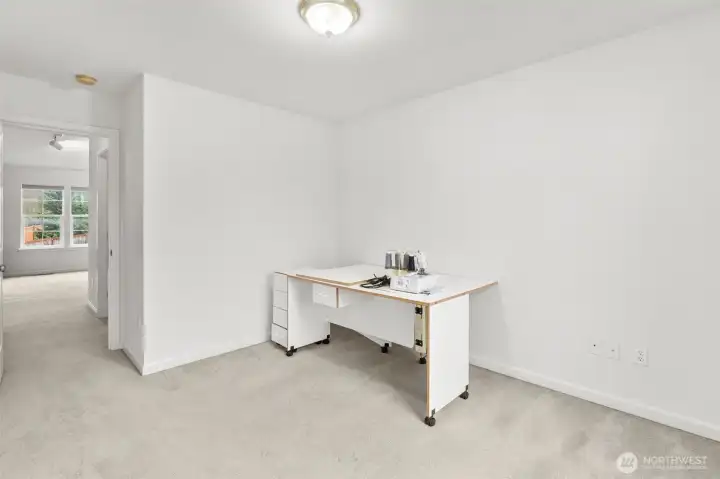 Photo of walk in closet/office off BR's 2 & 3.