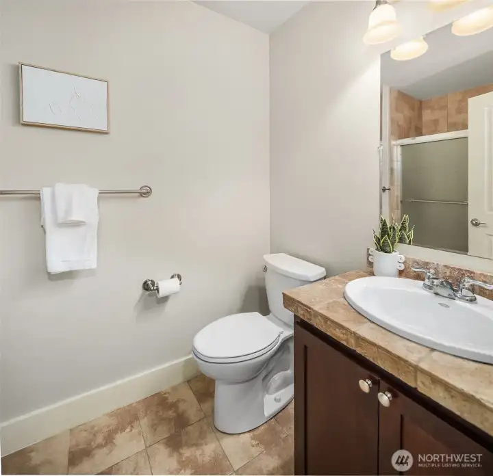 Main Floor Full Bath for Added Convenience