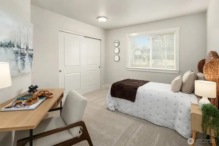 Larger oversize Second Bedroom