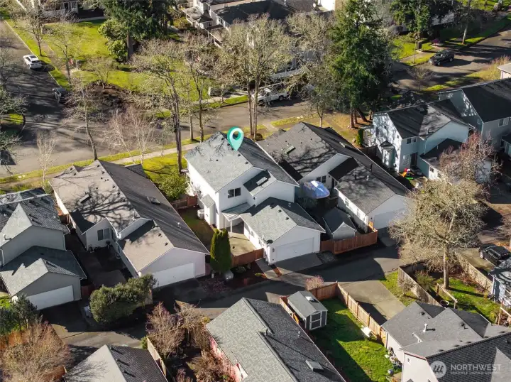 Updated furnace and water heater with AC.