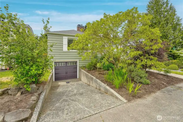 One car attached garage sets this home apart from the rest.