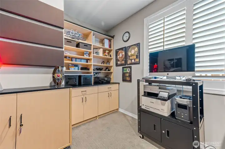 office with murphy bookcase secret door