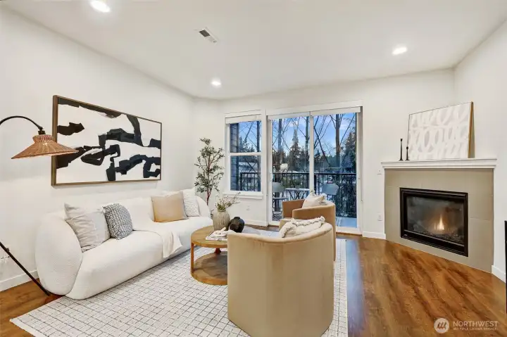 Freshly paint throughout the home. truly turnkey