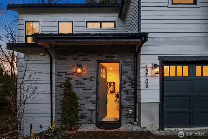 A covered front porch to welcome your visitors.