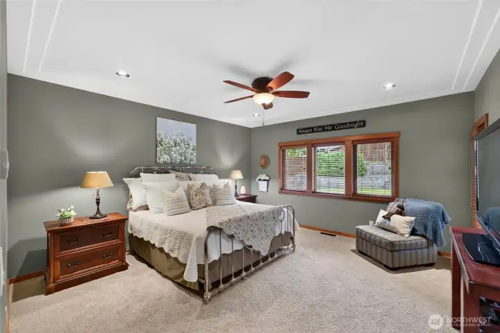 Large Primary Bedroom with Covered Porch Large Primary Bedroom with Covered Porch
