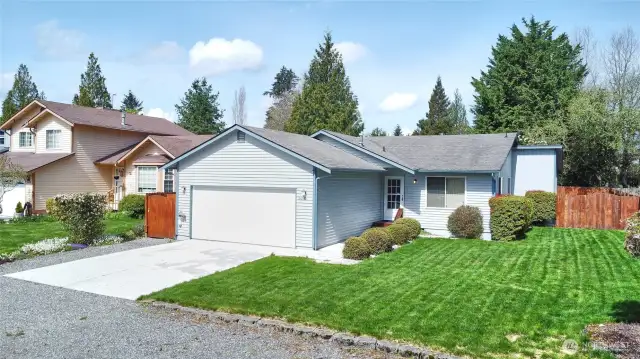 Front of Home - nice front yard