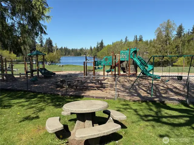 Park and lake