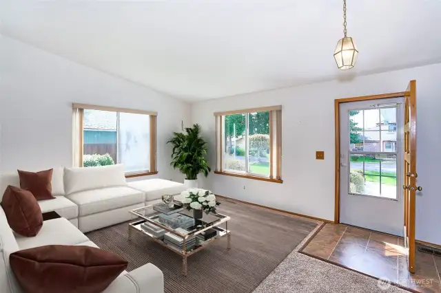 Front Entry - formal living room.