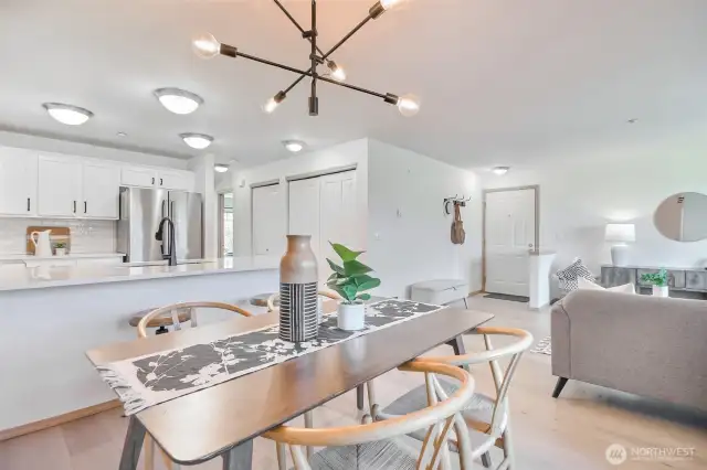 Open floor plan