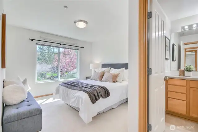 Primary bedroom view