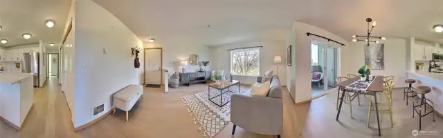 Living area view