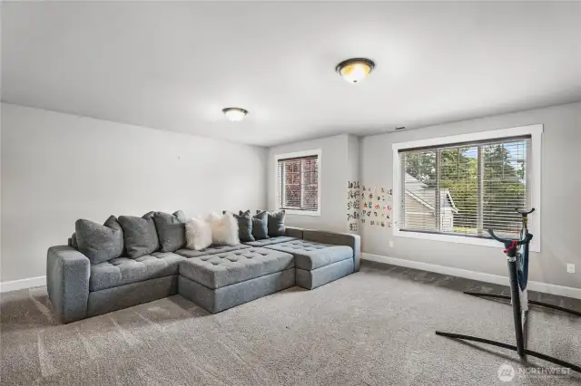 Massive bonus room upstairs