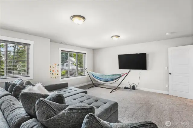 Massive bonus room upstairs