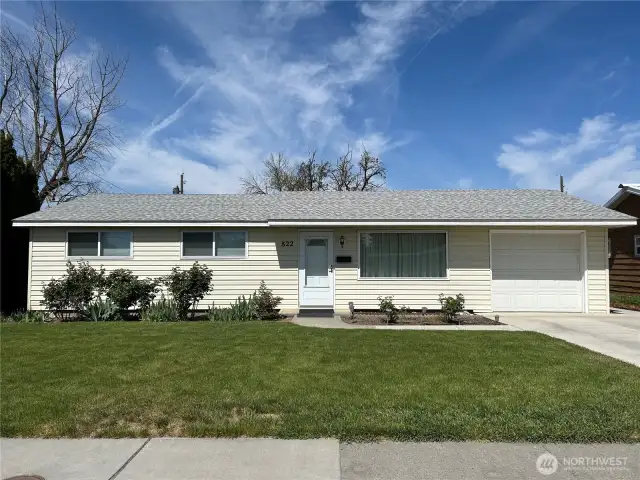 Front.  Home faces East