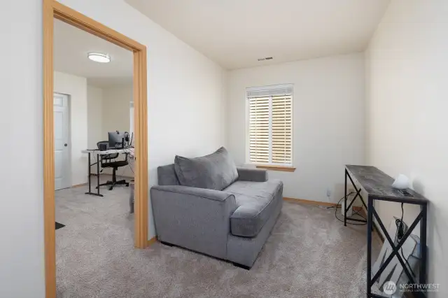 The bonus landing upstairs adds a great flex space for media, exercise, study, or play—designed to grow with your needs.