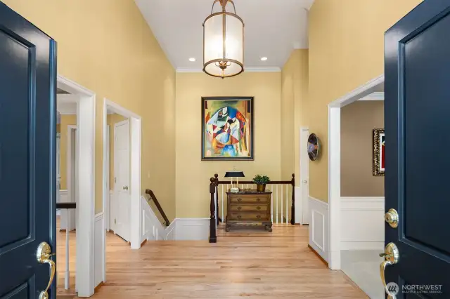 Newly refinished hardwoods throughout