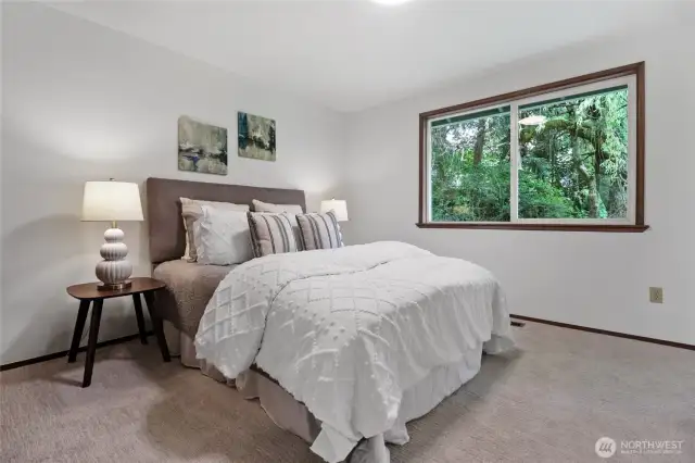 Large 2nd upstairs bedroom with generous closet space.
