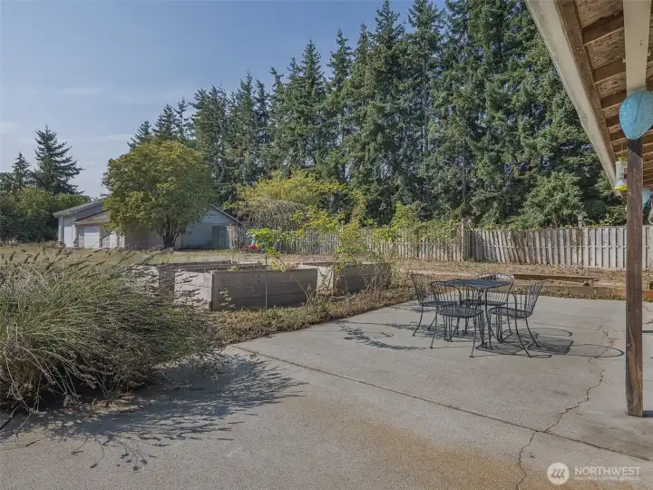 Relax in the privacy of your own backyard.